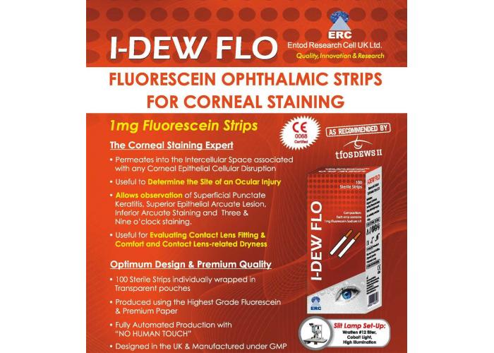 I-DEW FLO (Fluorescein Sodium Teststreifen)
